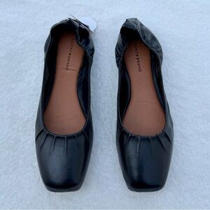Lucky Brand Giorga Square-Toe Ballet Flats